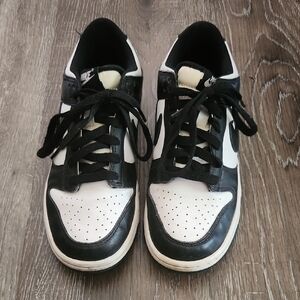 Nike Kid's Black and White Sneakers